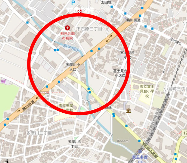 調布市多摩川３丁目医療モール