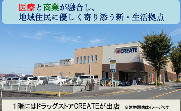クリエイト青葉松風台店医療モール