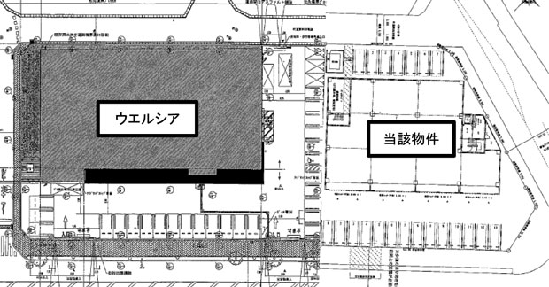 ウエルシア森林公園駅前店隣地物件