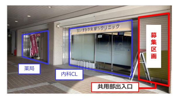 いずみ中央駅構内医療モール