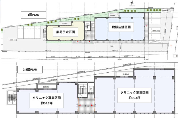 大宮公園駅前クリニックビル計画