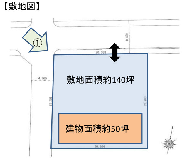 クリエイトSD厚木妻田店　新築戸建てクリニック区画