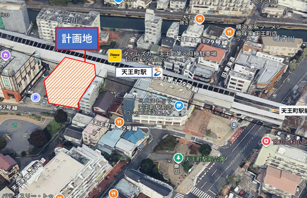 保土ヶ谷区天王町駅前計画